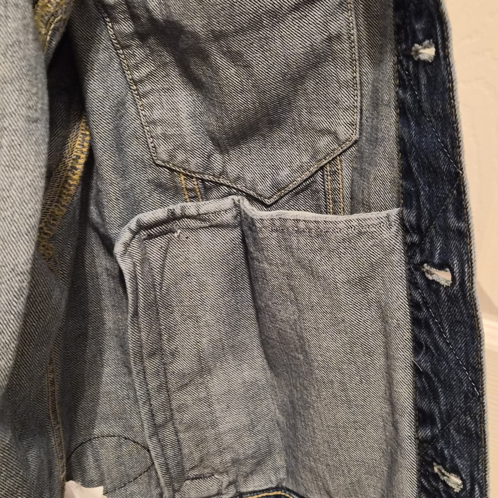 American Eagle Outfitters Denim NFL San Fransico 49er's Jacket - Picture 13 of 13